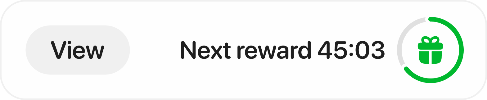 Next reward